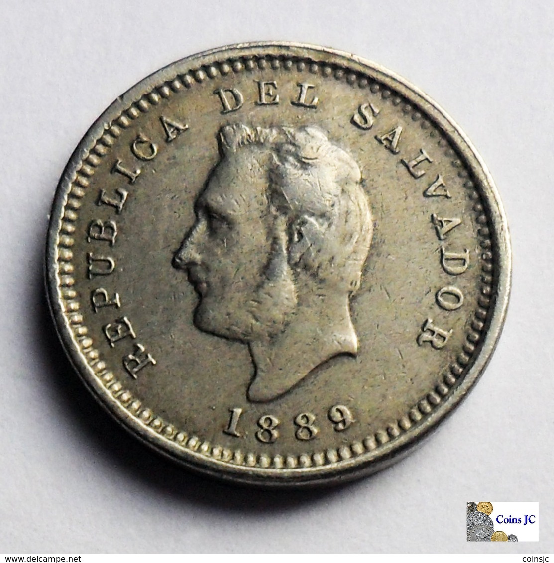 El Salvador - 1 Centavo - 1889 - El Salvador