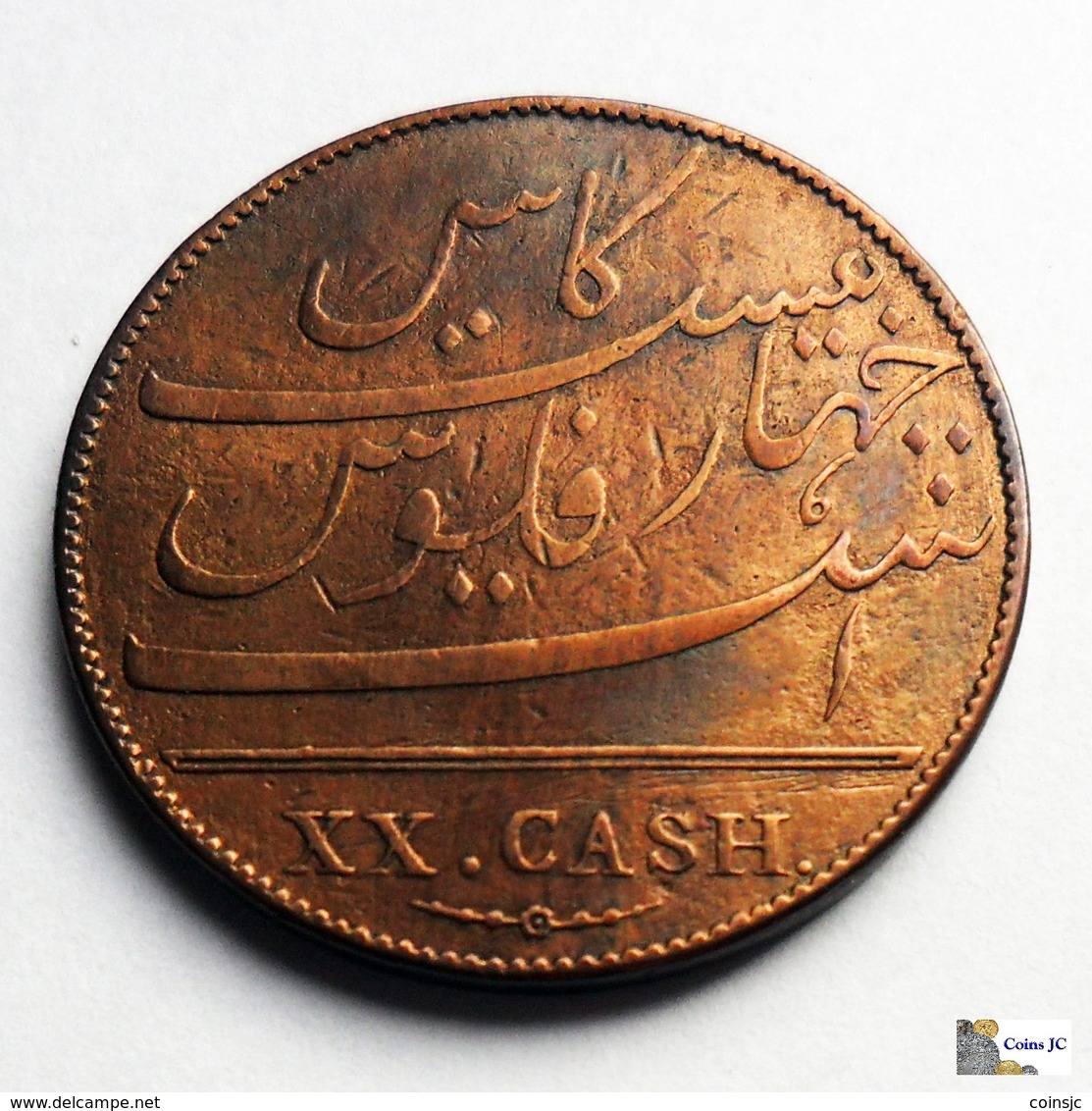 India - Madras - 20 Cash - 1803 - India