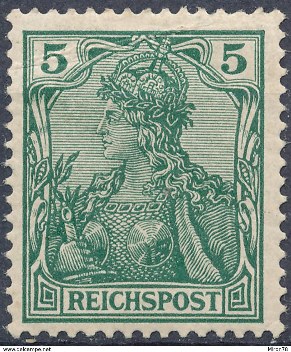 Stamp Germany 1900 Reichpost 5pf Mint - Ungebraucht