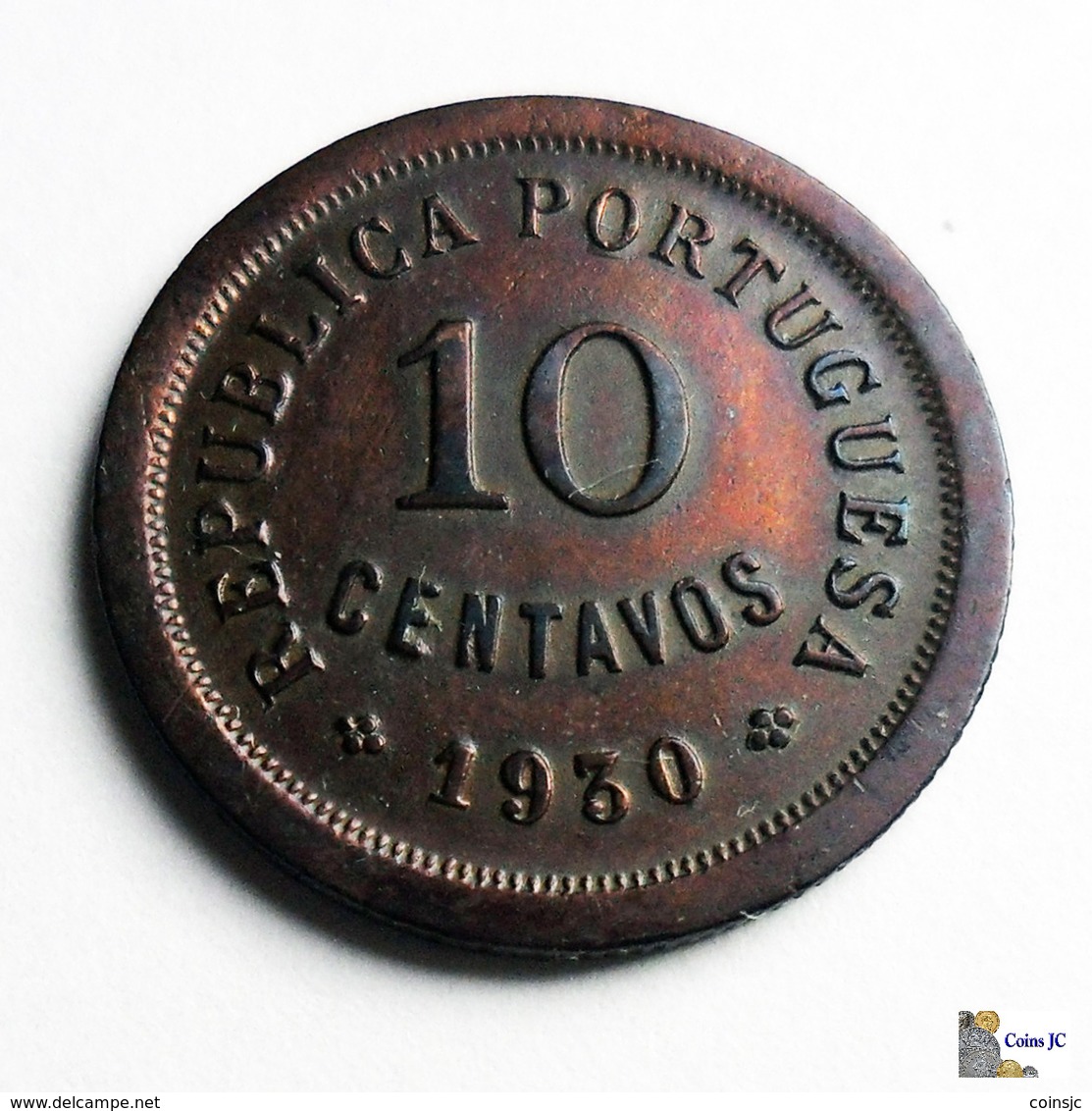 Cabo Verde - 10 Centavos - 1930 - Cap Vert