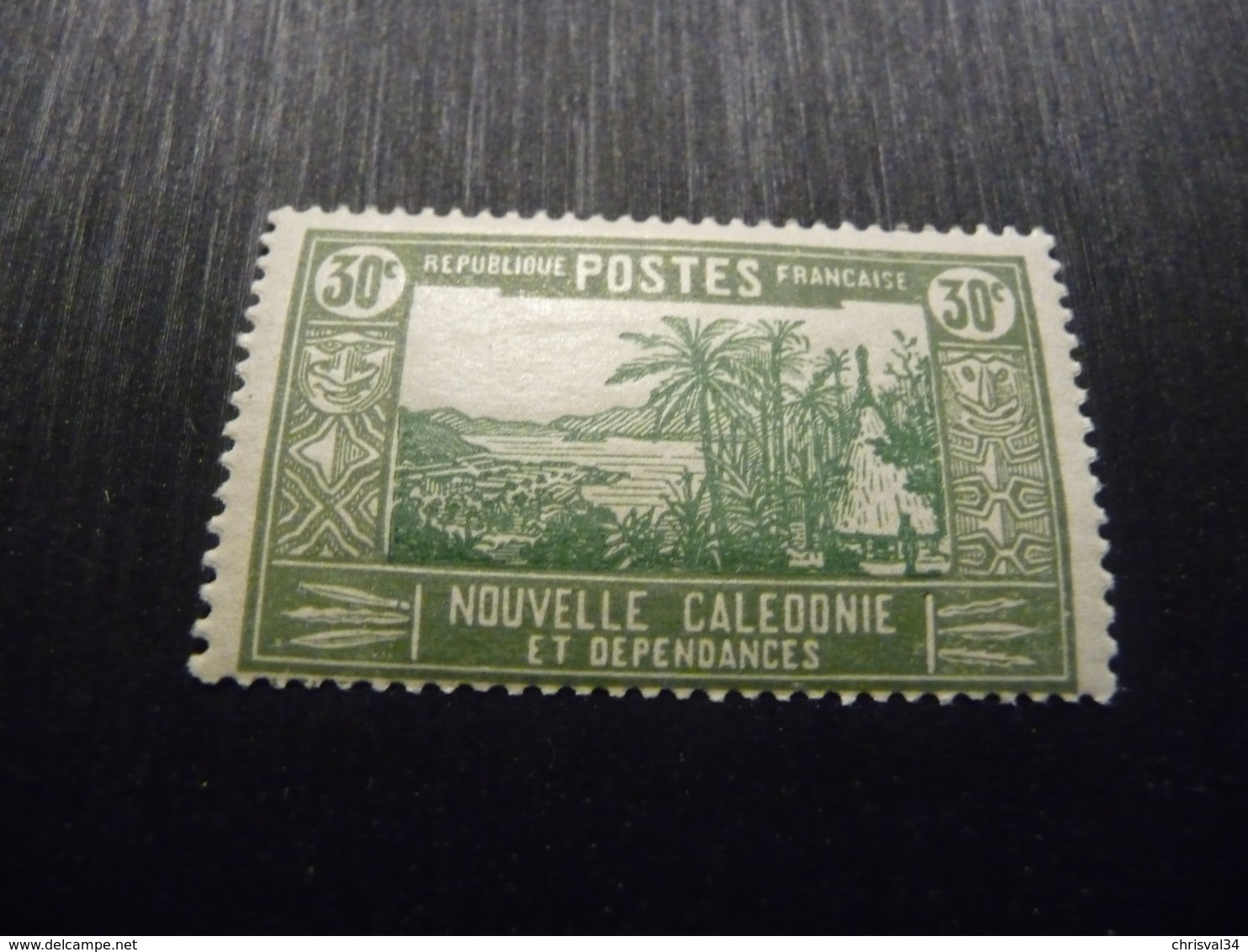 TIMBRE   NOUVELLE  CALÉDONIE   N  147         COTE  0,60  EUROS   NEUF  TRACE  CHARNIÈRE - Neufs