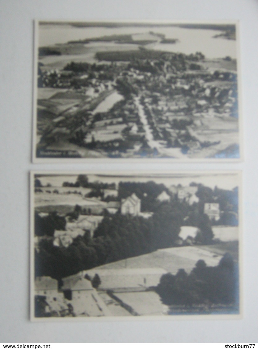 NEUKLOSTER , 2  Luftbilder, Schöne Karten Um 1932 - Neukloster