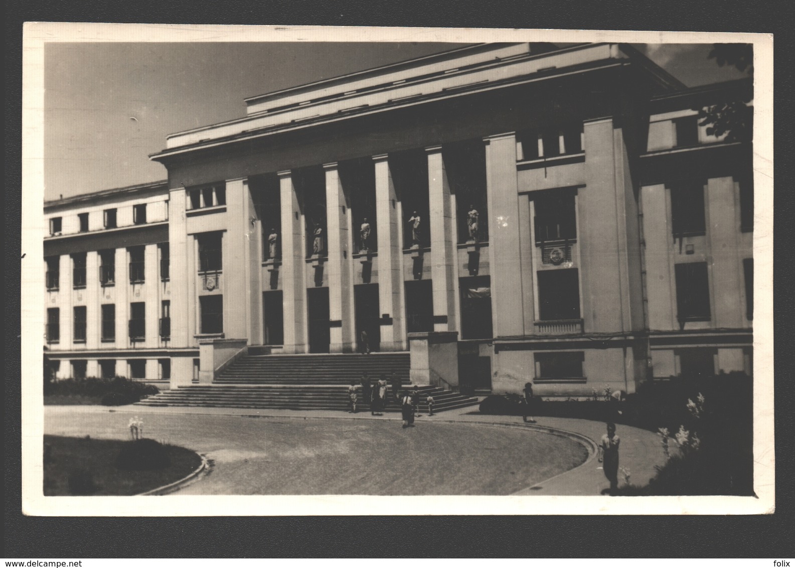 Bucuresti - Facultatea De Stiinte Juridice - Photo Card - Roumanie