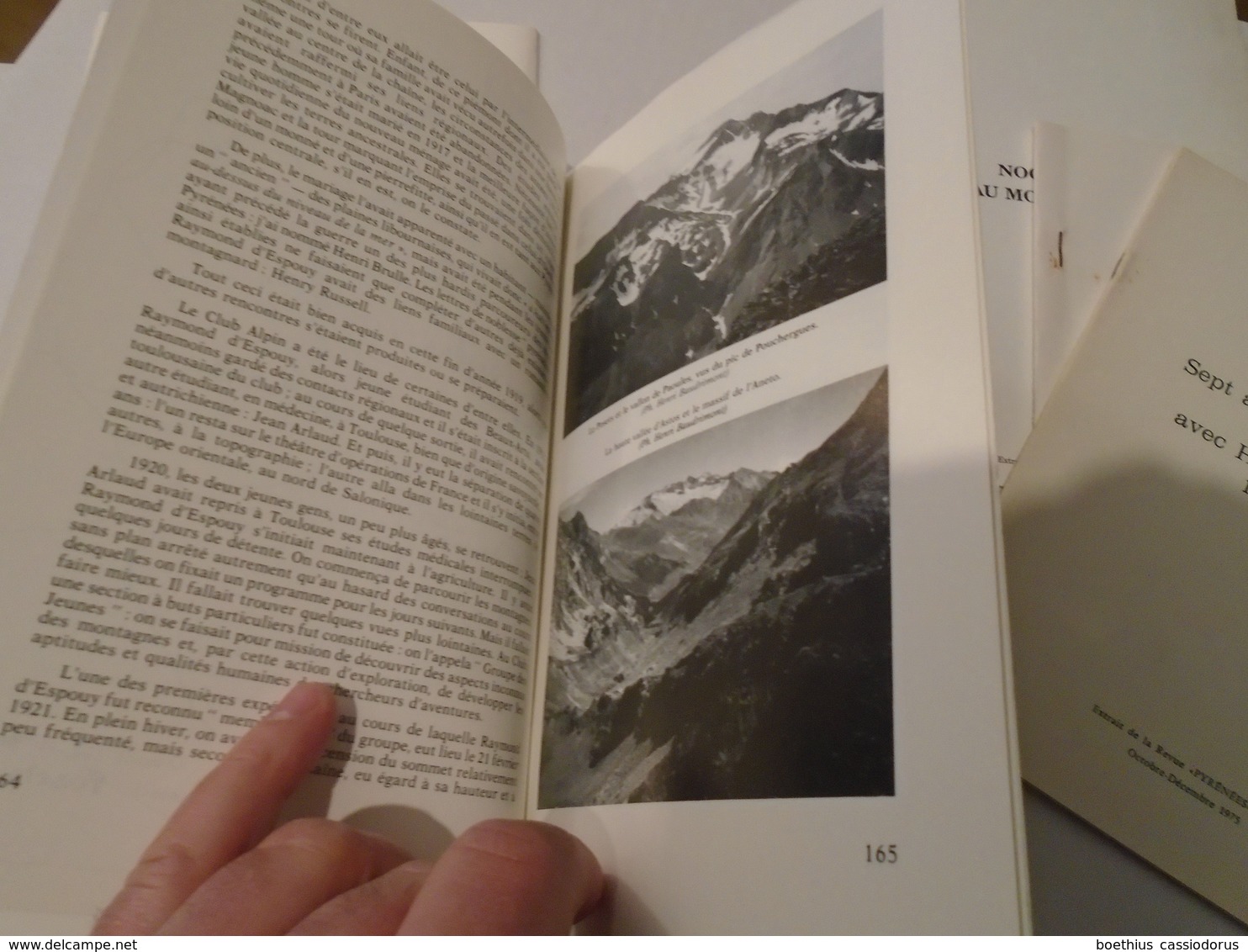 5 Tirés-à-part Extraits Des Années 70 Et 80 De La Revue Pyrénées (détail En Description, Catégorie Choisie Par Défaut) - Midi-Pyrénées