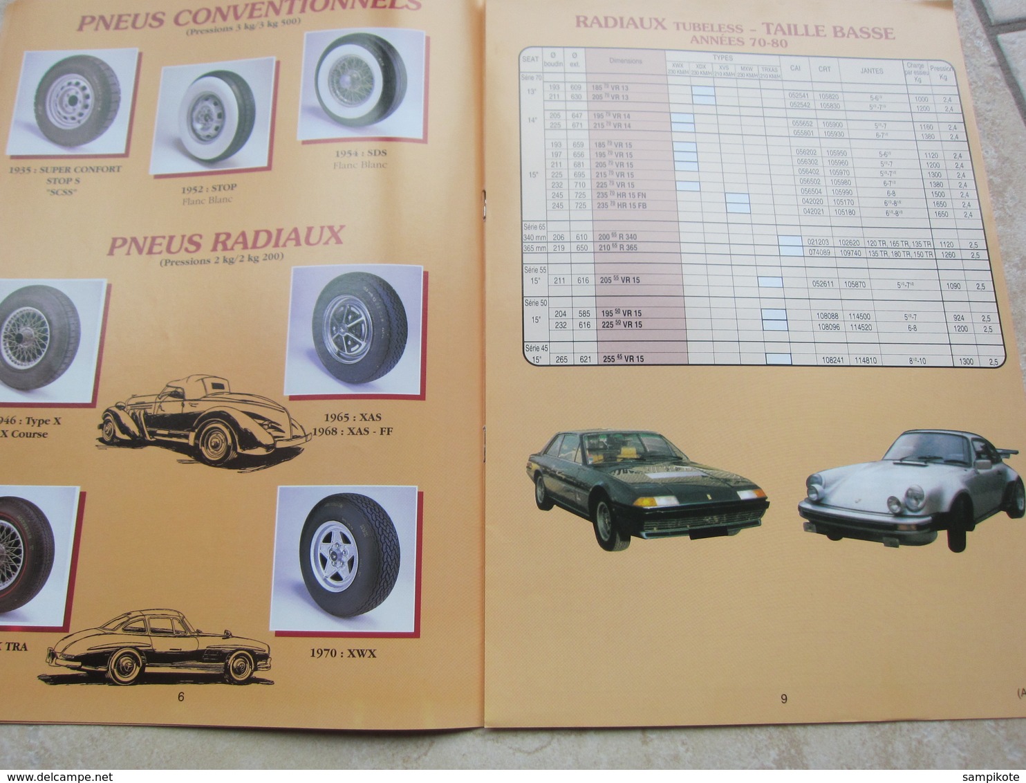 Catalogue Publicité MICHELIN Pneux De Collection 1993 - Auto/Moto