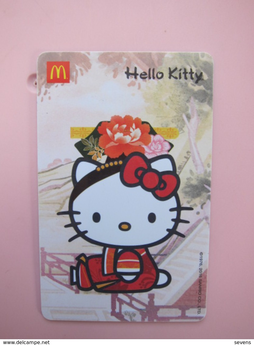 McDonald's Promotion Card, Hello Kitty - Unclassified