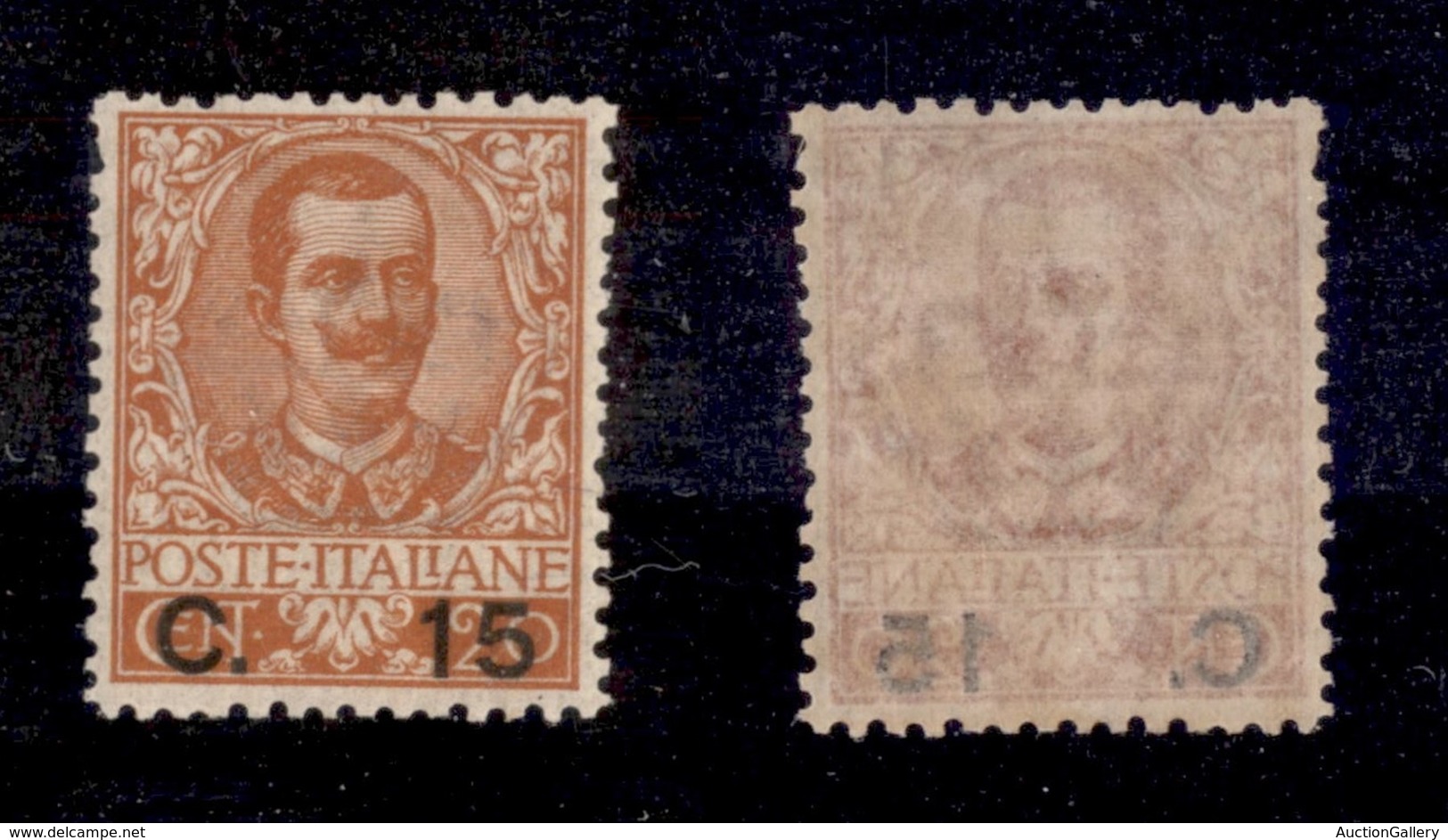 REGNO D'ITALIA - 1905 - 15 Cent Su 20 (79) - Gomma Integra - Ottimamente Centrato - Cert. AG (825) - Sonstige & Ohne Zuordnung