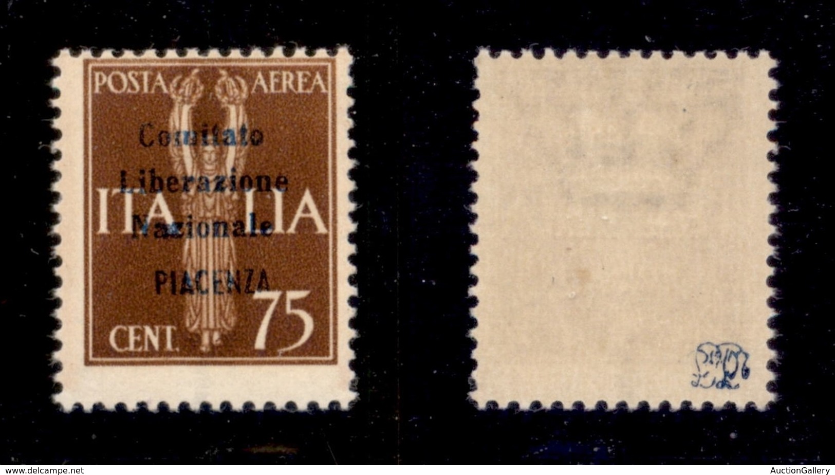 CLN - LOCALI - PIACENZA - 1945 - 75 Cent (Errani 49) - Gomma Integra - Autres & Non Classés