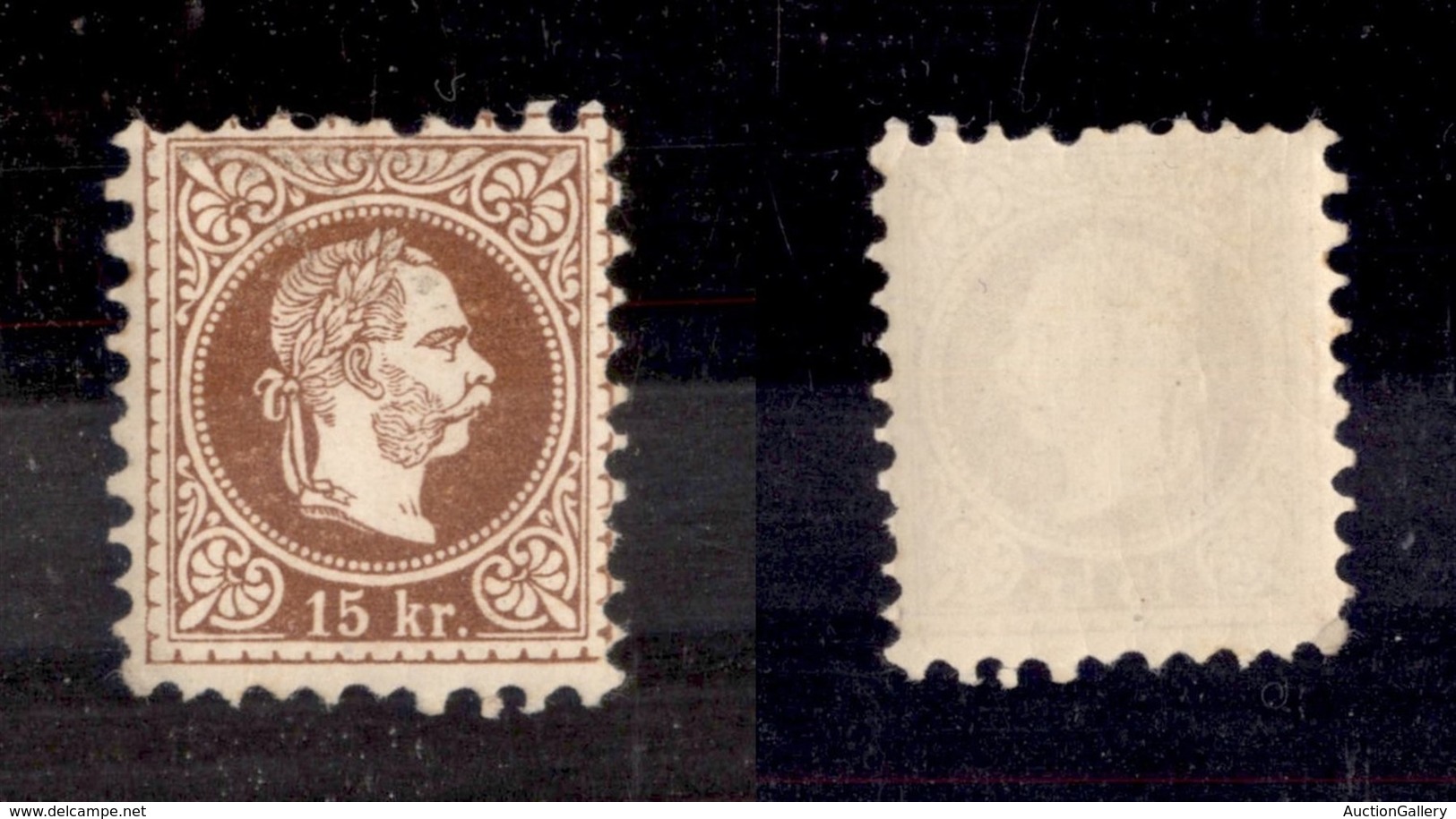 EUROPA - AUSTRIA - 1867 - 15 Kreuzer (39) - Gomma Originale - Sonstige & Ohne Zuordnung