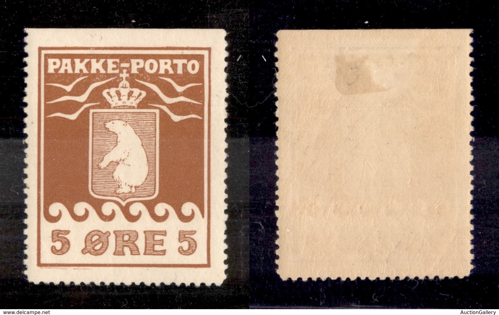 EUROPA - GROENLANDIA - 1905 - Pacchi Postali - 5 Ore (2) - Gomma Originale - Other & Unclassified