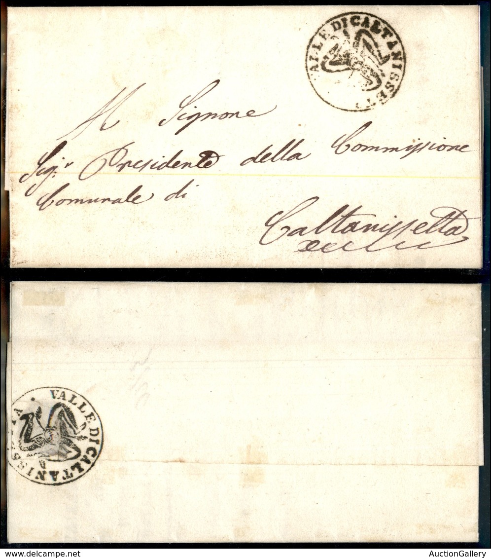 DOCUMENTI - VARIE - 1848 - Caltanissetta 18.6 - Manoscritto Per Città - Other & Unclassified