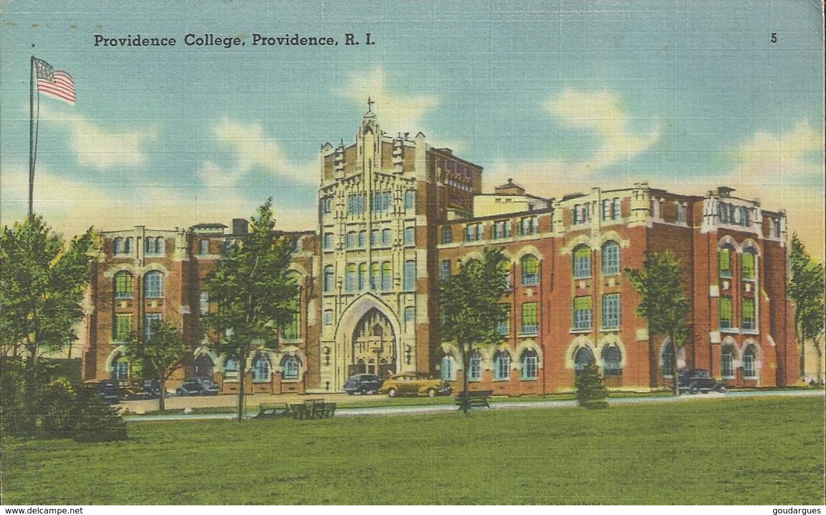 Providence College, Providence - Carte 14 X 9 - Providence