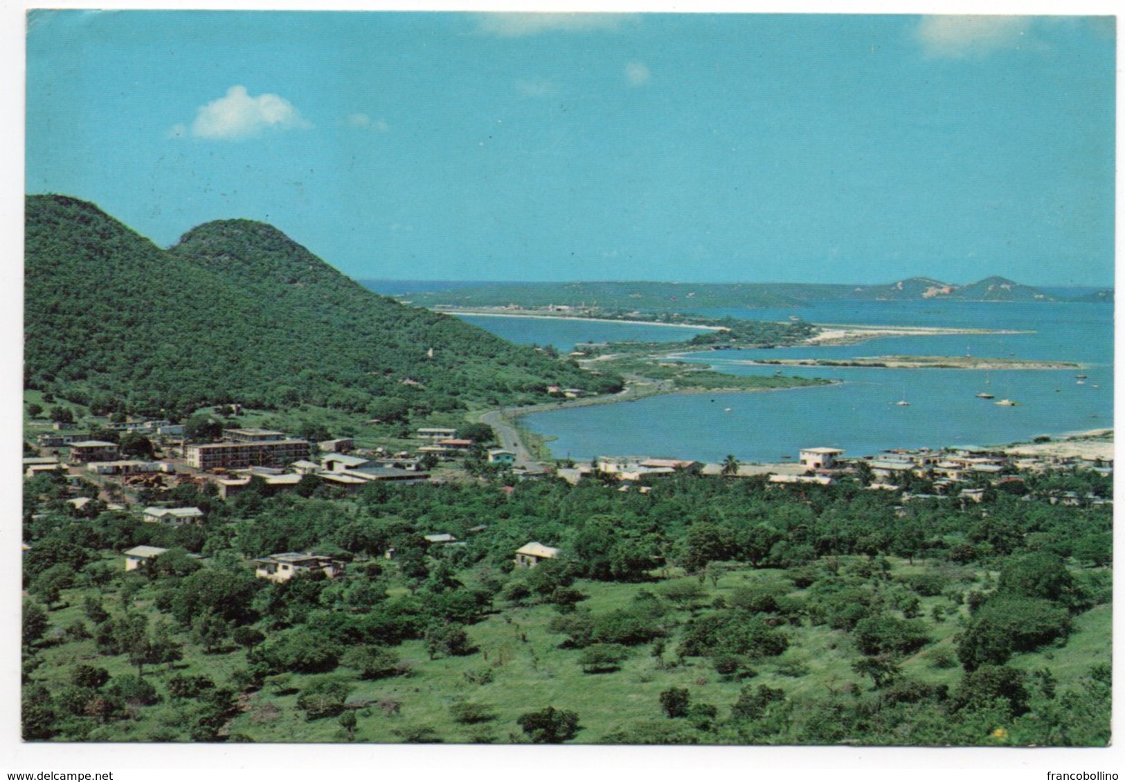 ST.MAARTEN/ST.MARTIN - WEST INDIES / NETHERLANDS ANTILLES - VIEW FROM THE VANTAGE POINT - Saint-Martin