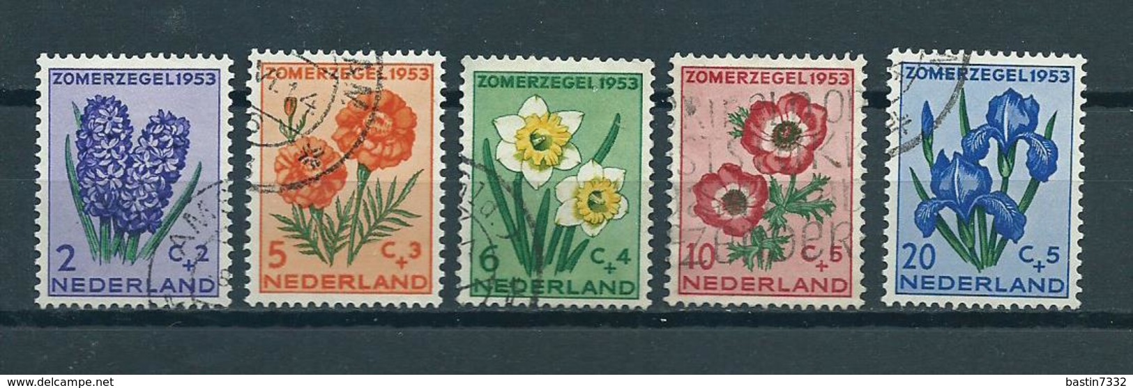 1953 Netherlands Complete Set Summer Welfare Used/gebruikt/oblitere - Gebruikt