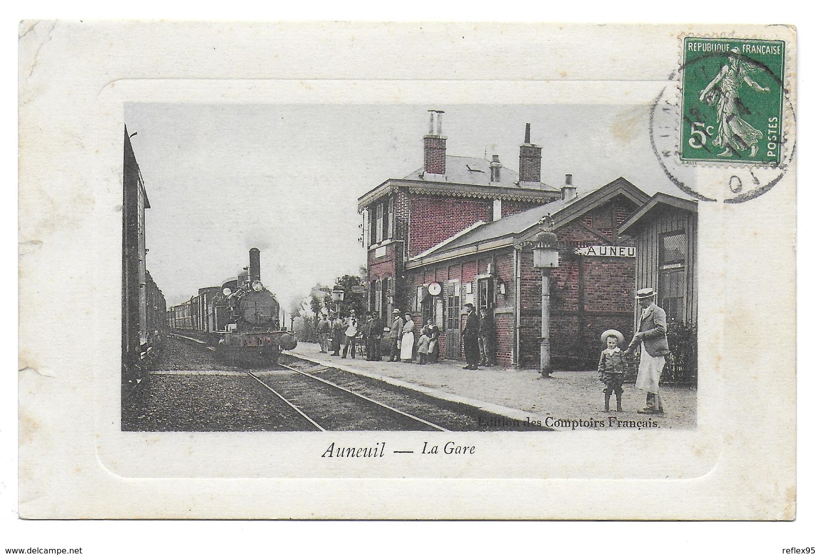 AUNEUIL - La Gare - Auneuil