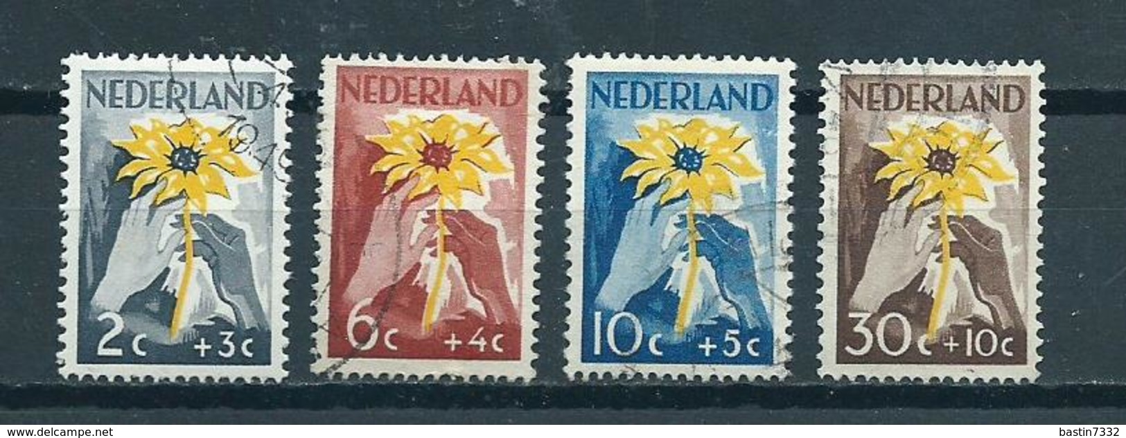 1949 Netherlands Complete Set Hulp Aan Ned.Indië Used/gebruikt/oblitere - Oblitérés