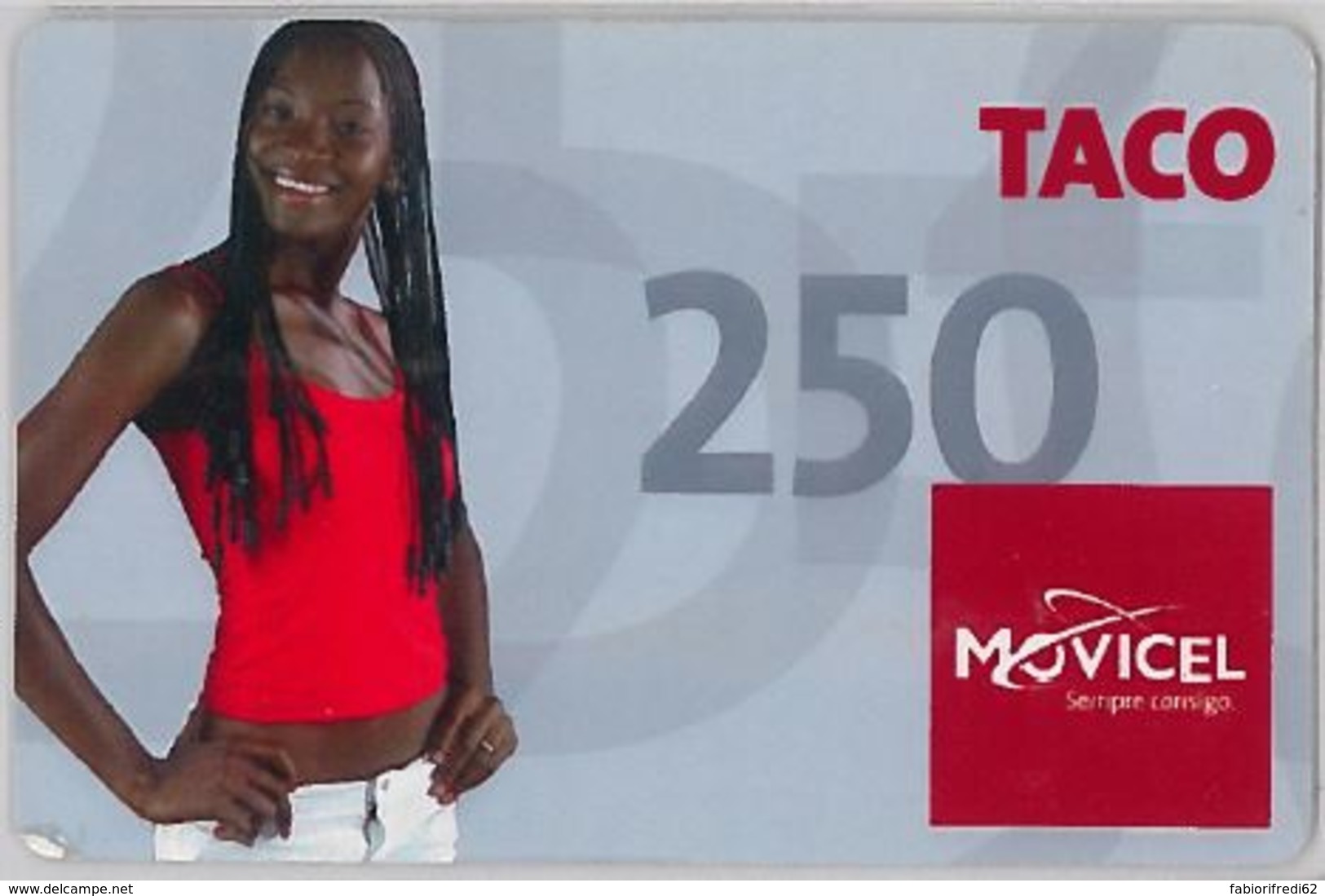 PREPAID PHONE CARD - ANGOLA (E38.1.8 - Angola