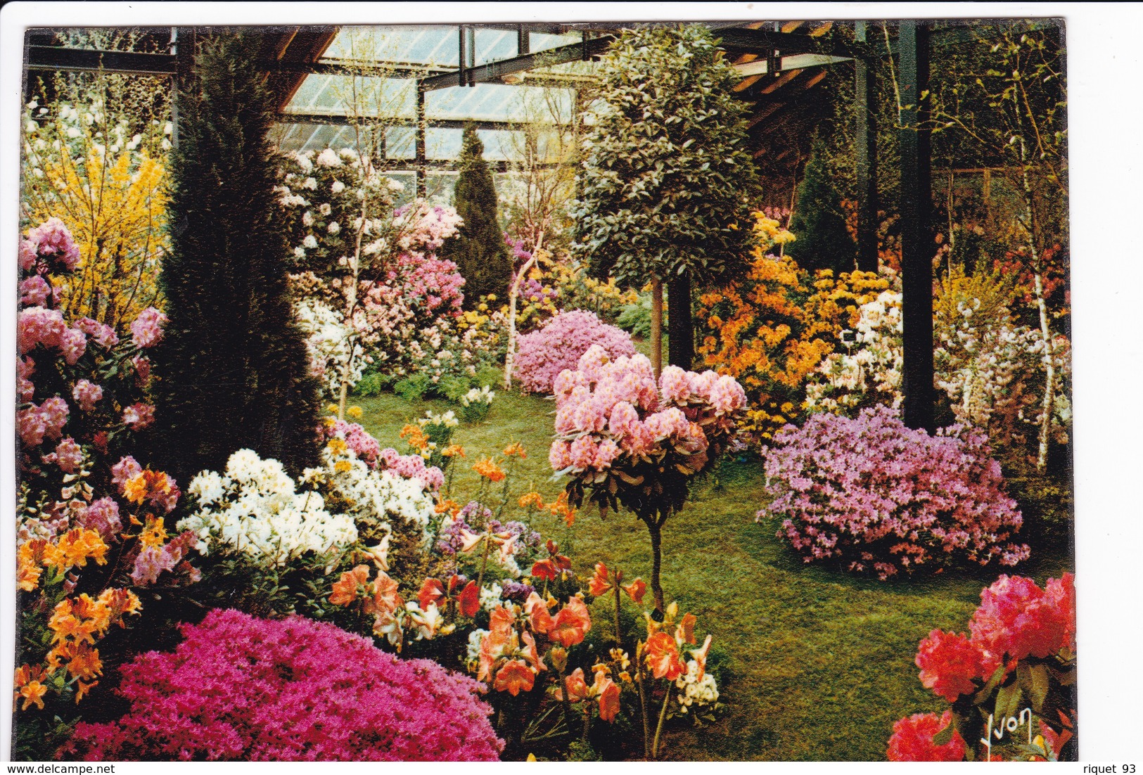 Lot 9 CPM FLORALIES INTERNATIONALES PARIS 1969 (Parc des Expo. Bois de Vincennes) dont 1cpm 1er jour