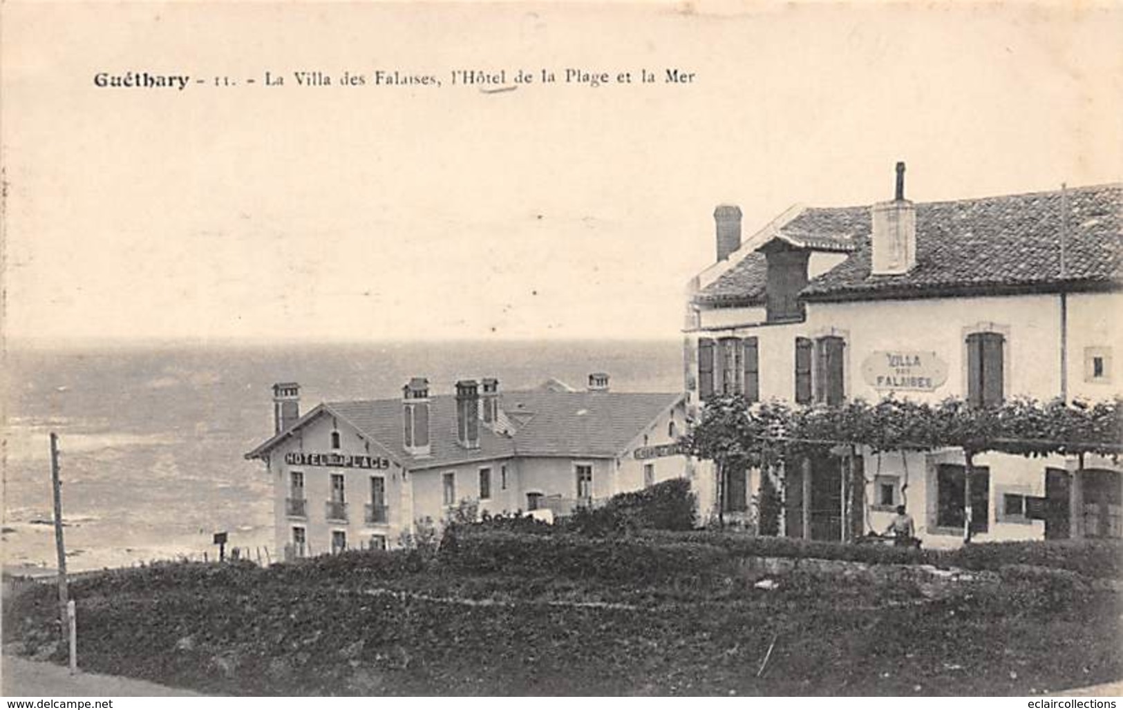 Guethary       64         Villa Des Falaises Et Hôtel De La Plage          (voir Scan) - Guethary