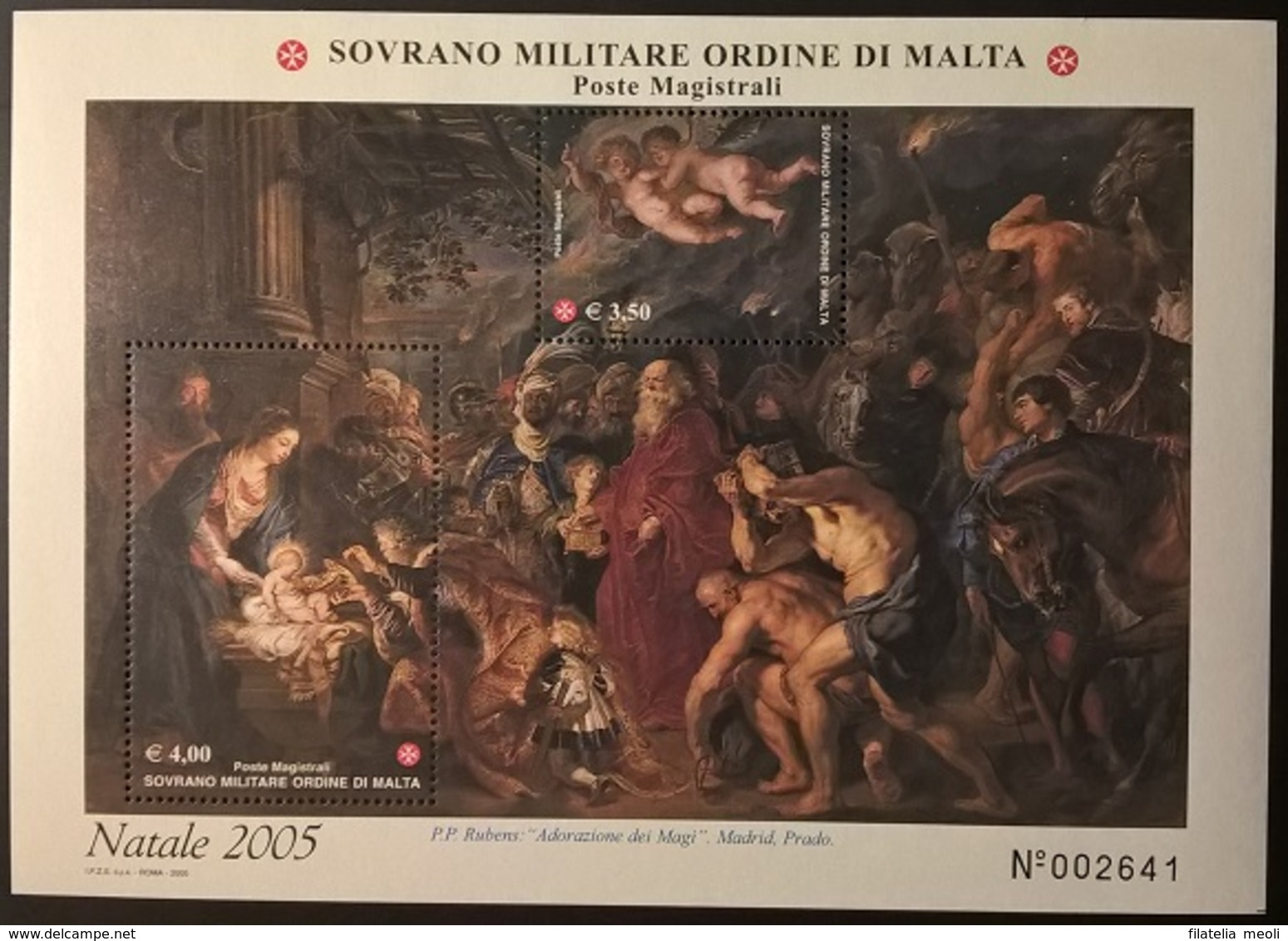 SMOM NATALE 2005 - Sovrano Militare Ordine Di Malta