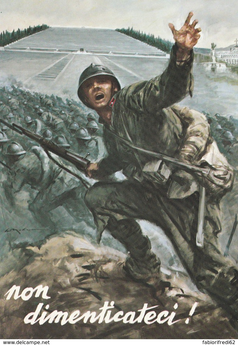 CARTOLINA NON VIAGGIATA ASS NAZIONALE DEL FANTE (LK301 - Regiments