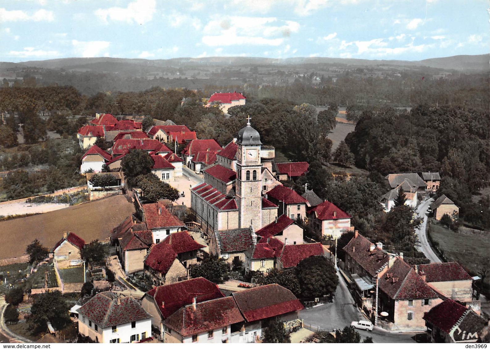 Brangues - Vue Aérienne - Eglise - Brangues