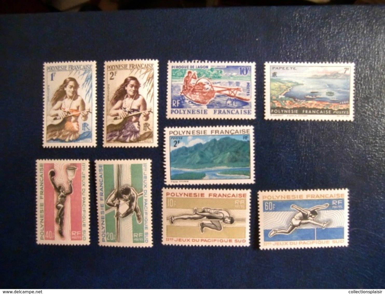 LIQUIDATION POLYNESIE TERRES AUSTRALES ET ST PIERRE ET MIQUELON TIMBRES ET BLOCS NEUFS