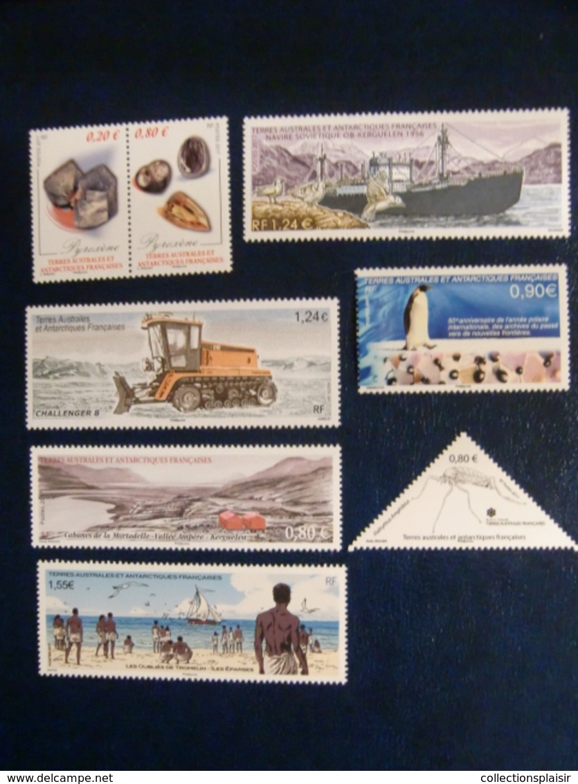 LIQUIDATION POLYNESIE TERRES AUSTRALES ET ST PIERRE ET MIQUELON TIMBRES ET BLOCS NEUFS