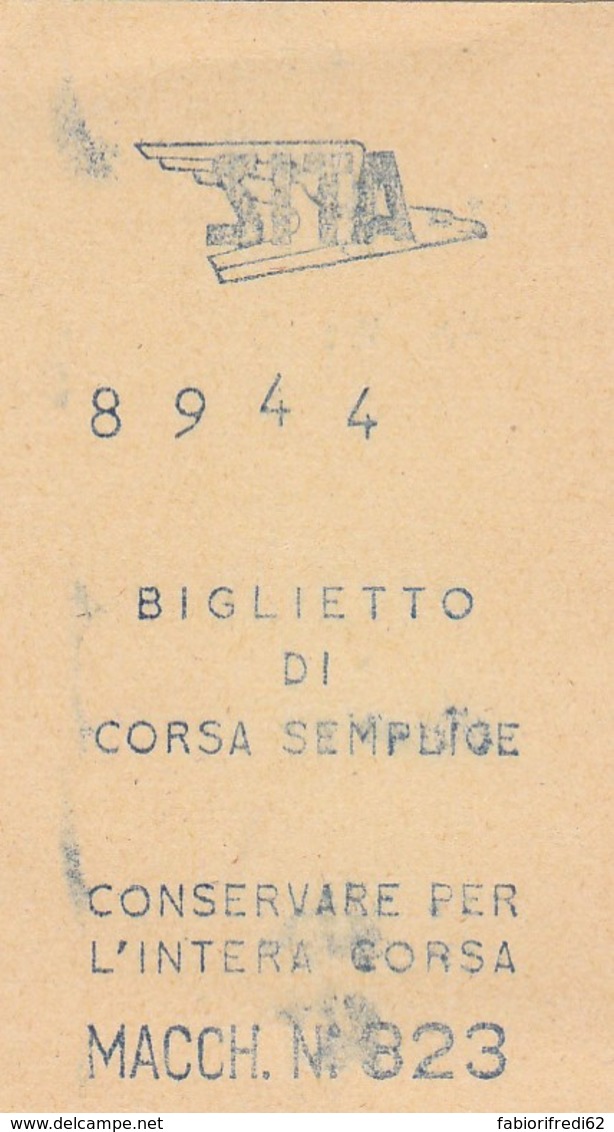 SITA BIGLIETTO AUTOLINEE (FX421 - Europe