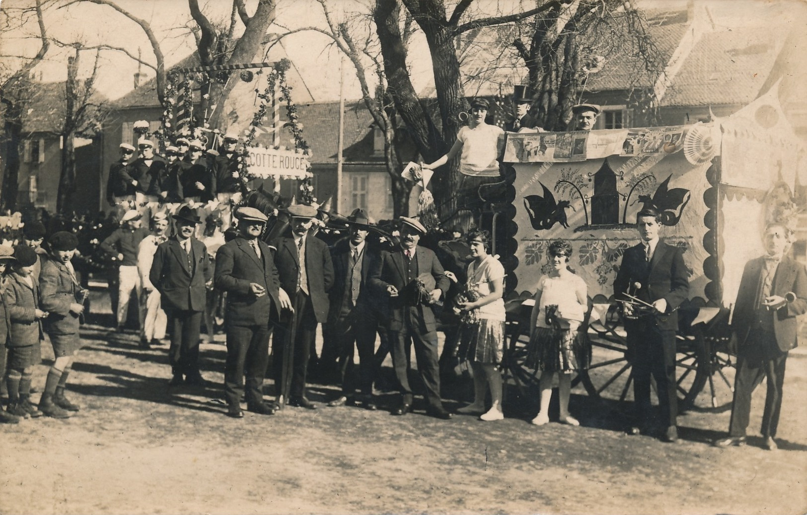 I4 - 38 - LA MURE - Isère - Souvenir De La Cavalcade Du 26 Janvier 1928 - Carte Photo - La Mure