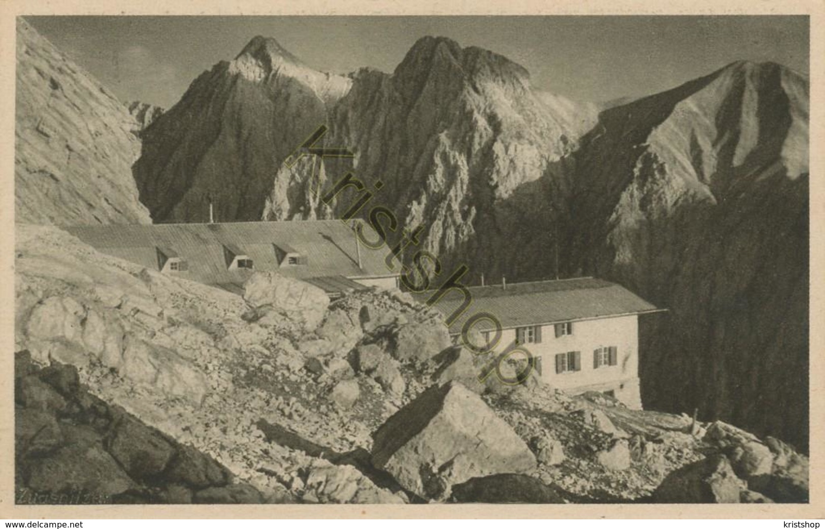 Knorrhütte Mit Hochwanner [6A-1.296 - Garmisch-Partenkirchen