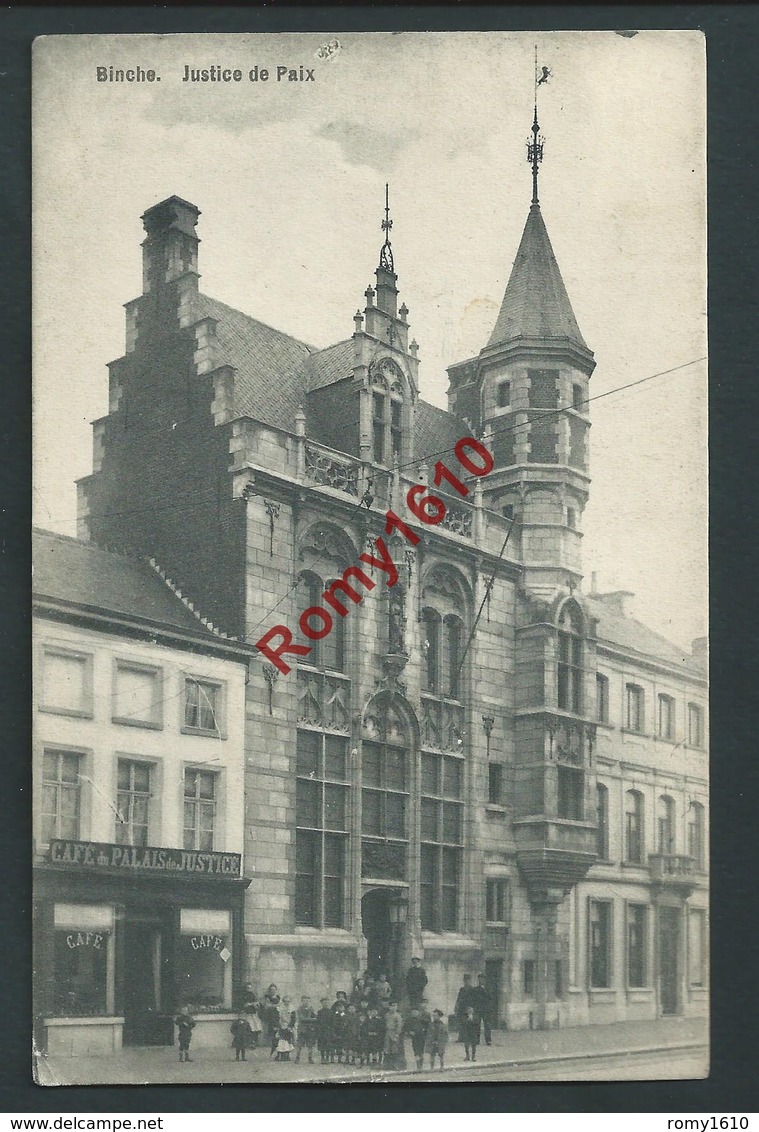 BINCHE. Justice De Paix. Café, Animation. - Binche