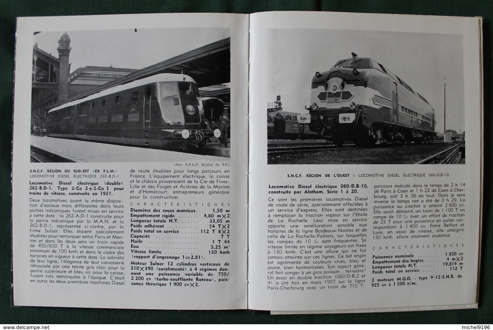 Locomotives D'hier Et D'aujourd'hui Commentaires  Vauquesal-Papin Col SCHNABEL1958 - Chemin De Fer & Tramway