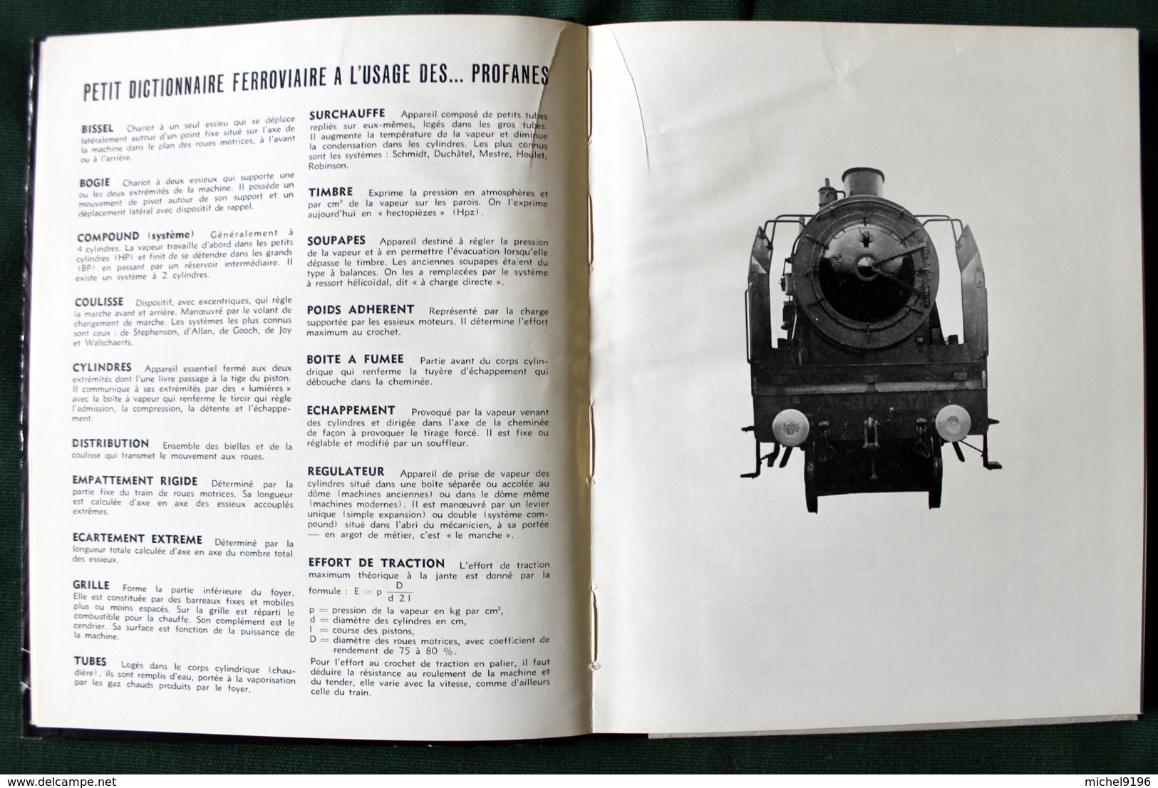 Locomotives D'hier Et D'aujourd'hui Commentaires  Vauquesal-Papin Col SCHNABEL1958 - Chemin De Fer & Tramway