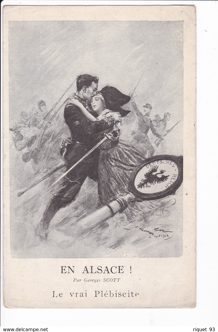 EN ALSACE ! Par Geoges SCOTT - Le Vrai Plébiscite - Heimat