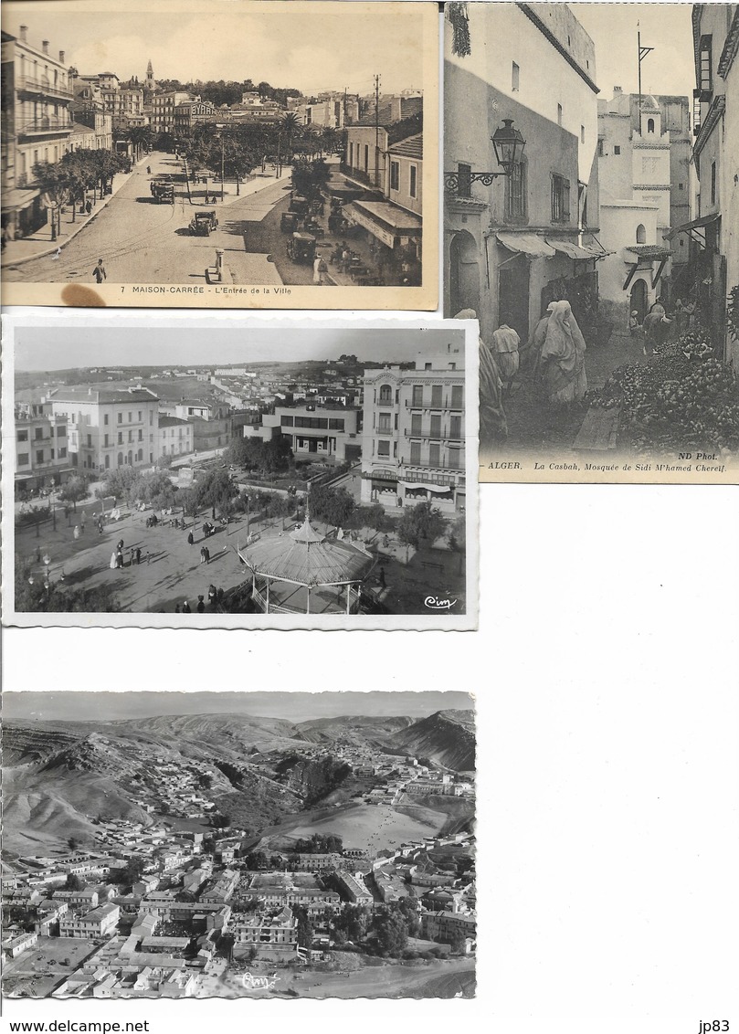 ALGERIE LOT DE 120 CARTES POSTALES ANCIENNES