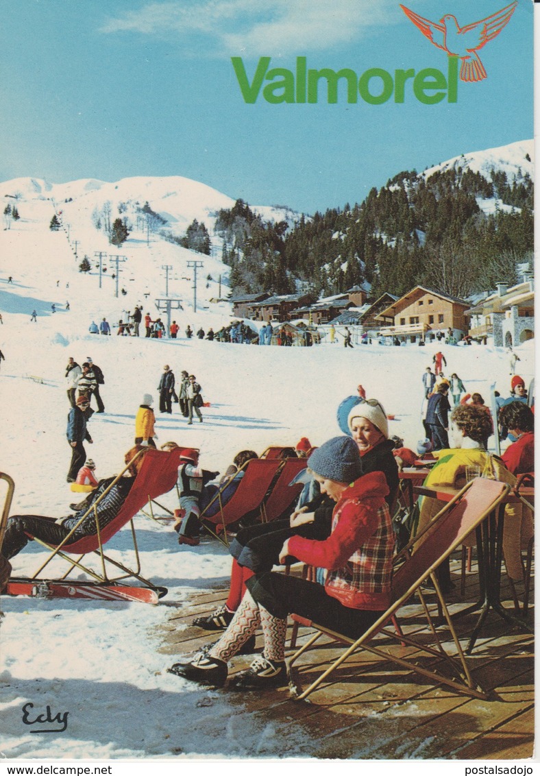 (FRA1188) VALMOREL. LA PISTE DU TOBOGAN - Valmorel