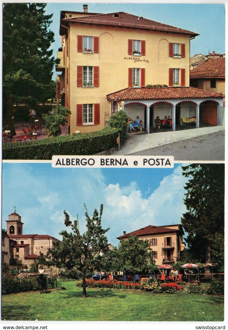 NOVAGGIO Albergo Berna E Posta - Novaggio