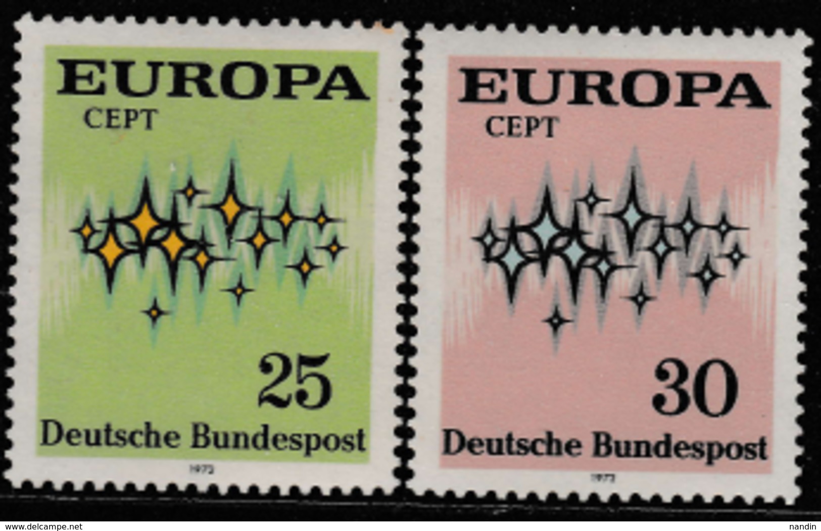 1972 MINT STAMP  ON EUROPA CEPT COMMUNICATION  FROM GERMANY - 1972