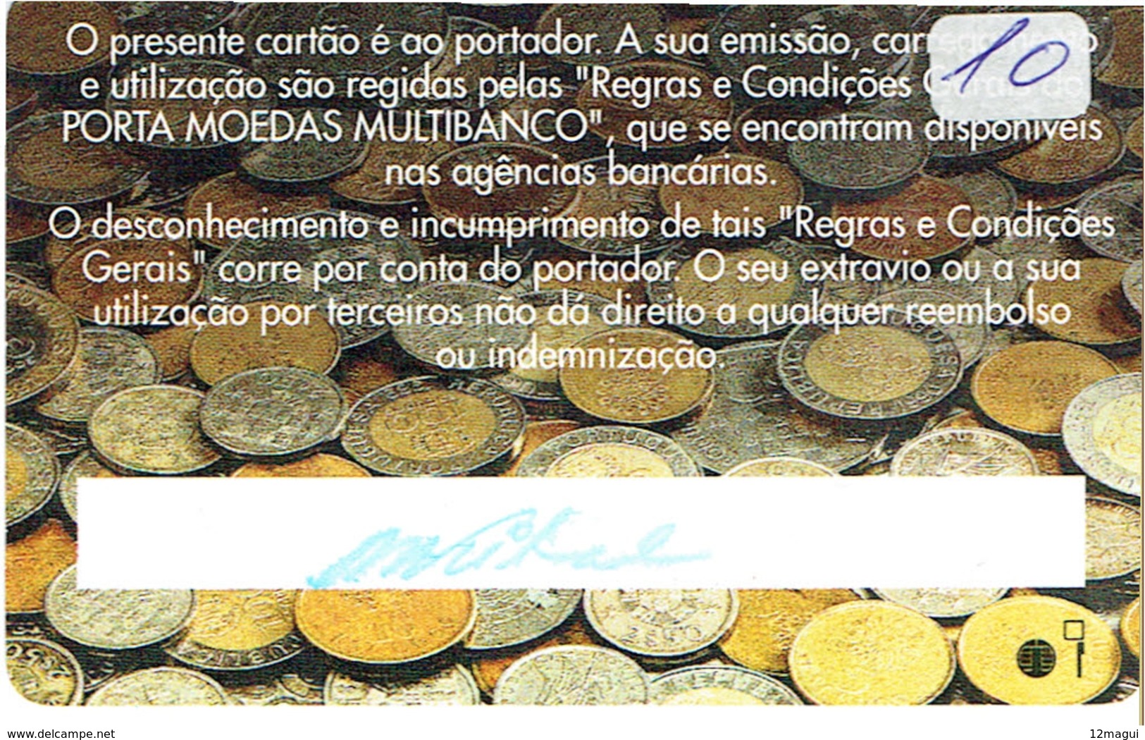 PHONECARDS-PORTUGAL- PORTE MONNAIE- MULTIBANCO  CHIP--- BANK--- MONTEPIO GERAL ( DIFFERENT ) - Portugal