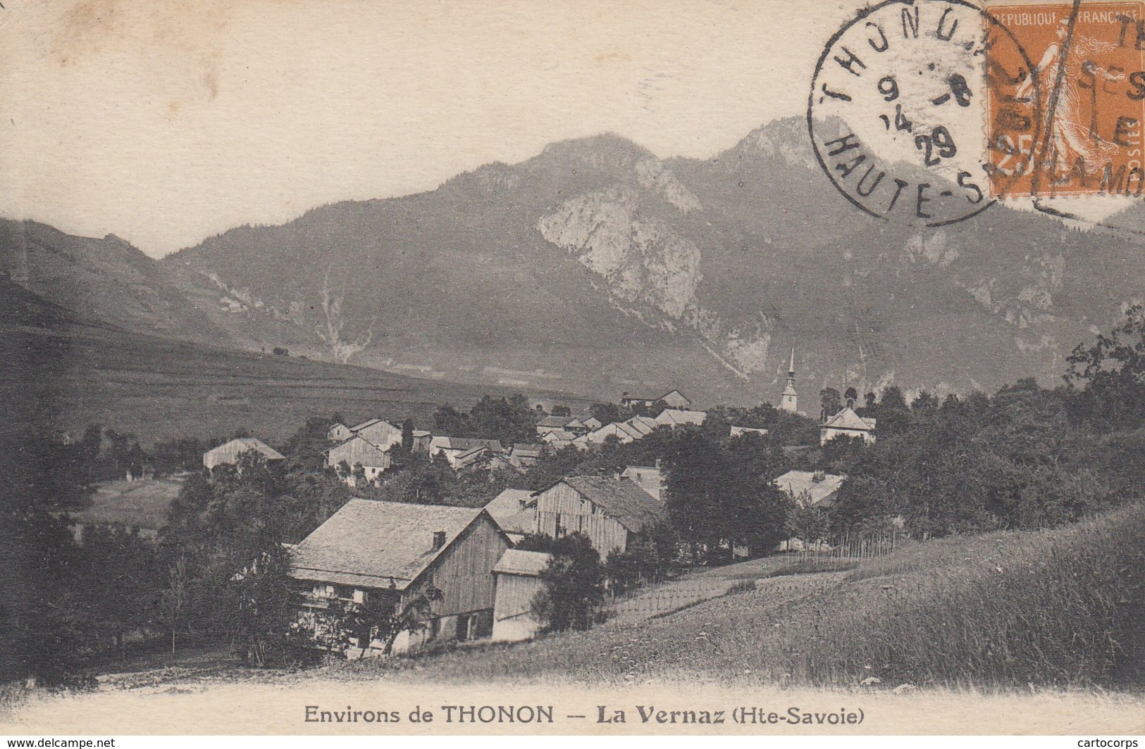 74 - Haute-Savoie - Environs De Thonon - La Vernaz - Un Beau Panorama - Thonon-les-Bains