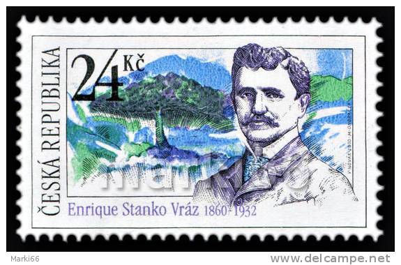 Czech Republic - 2010 - 150 Years Since Birth Of Enrique Vraz, Voyager & Photographer - Mint Stamp - Unused Stamps