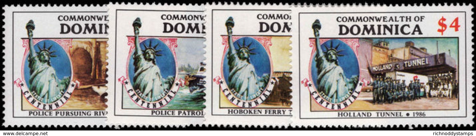 Dominica 1986 Statue Of Liberty Unmounted Mint. - Dominica (1978-...)