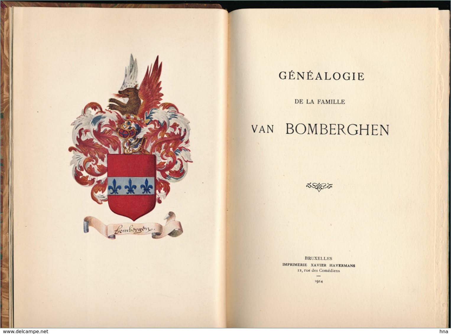 Généalogie Anversoise Van Bomberghen - Biografía