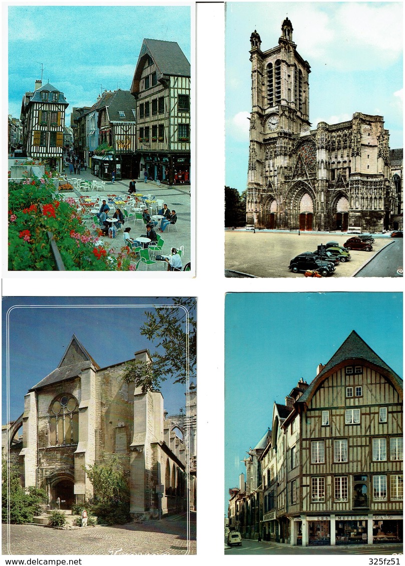 10 / TROYES /  Lot De 90 Cartes Postales Modernes écrites - 5 - 99 Cartes