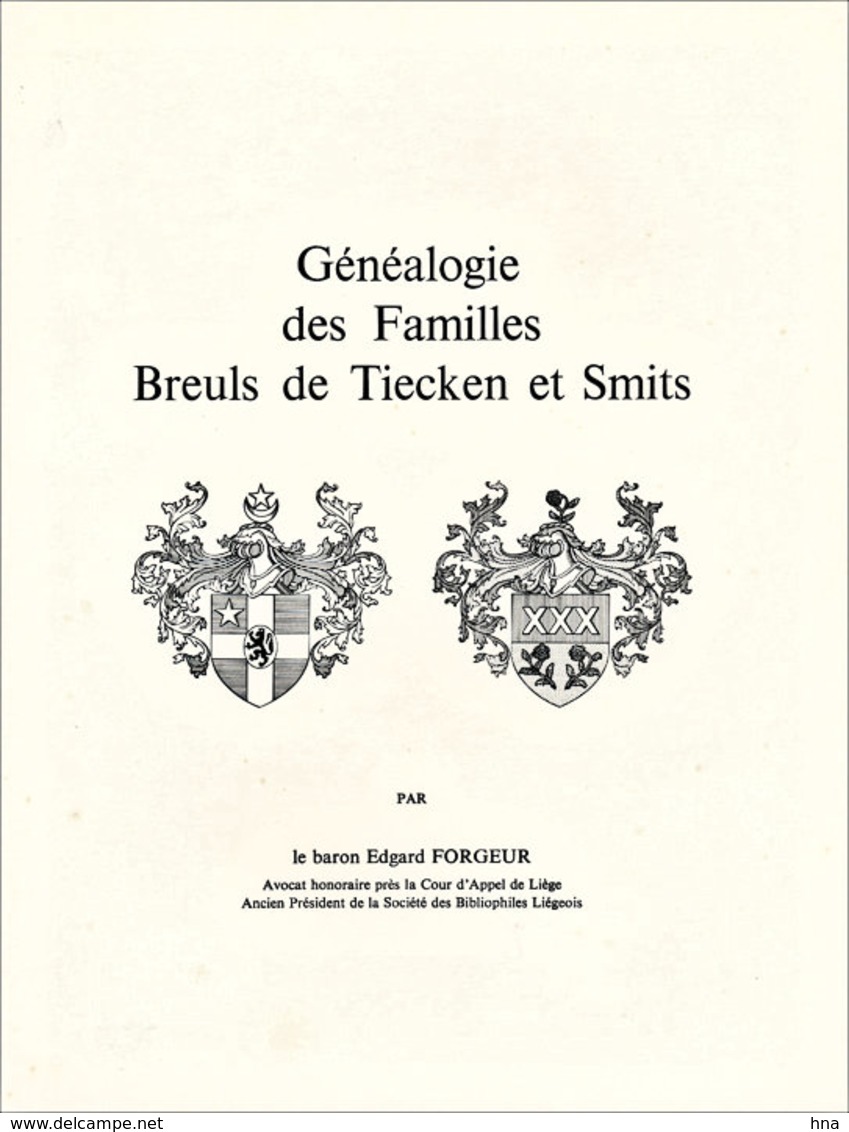 Généalogie Limbourgeoise Breuls De Tiecken - Biografie