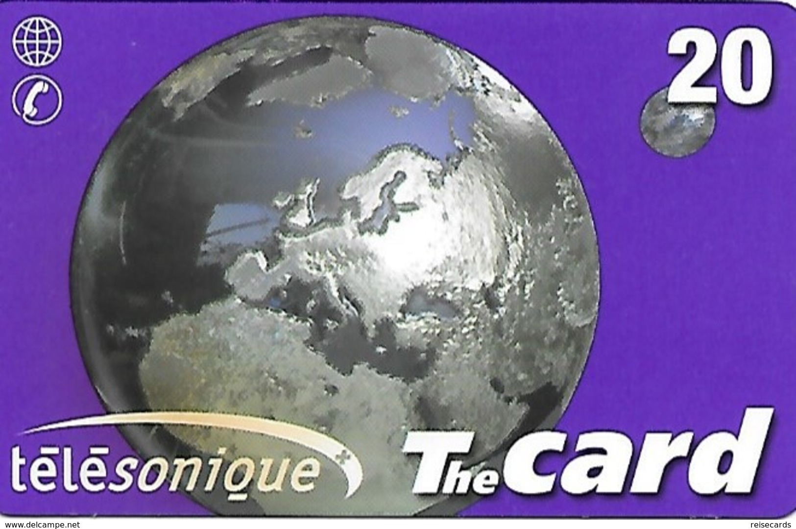 Prepaid: Télésonique, The Card - Globe - Schweiz