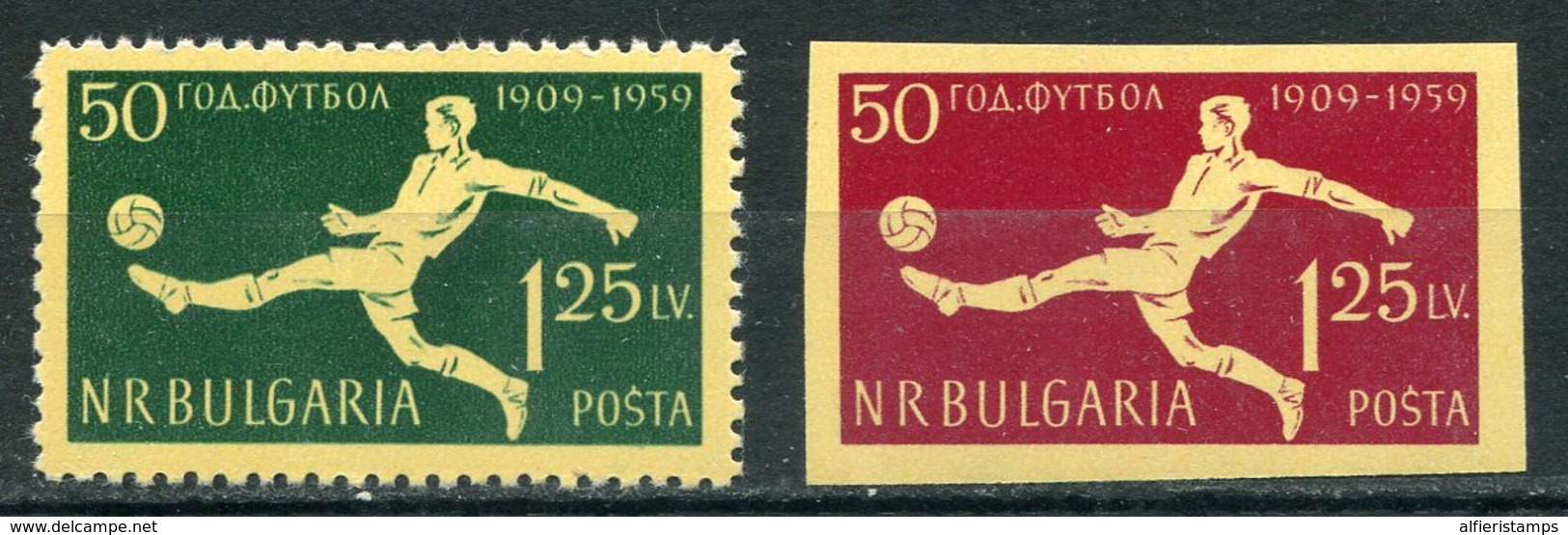 1959- BULGARIA- FOOT BALL- M.N.H. - LUXE !! - Unused Stamps