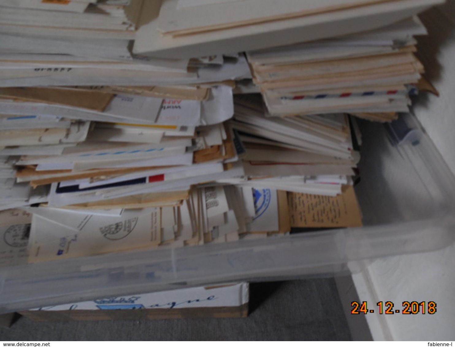 LOT De Courriers, Lettres, FDC... Toutes époques ... (pour Faire De La Place) - Vrac (min 1000 Timbres)