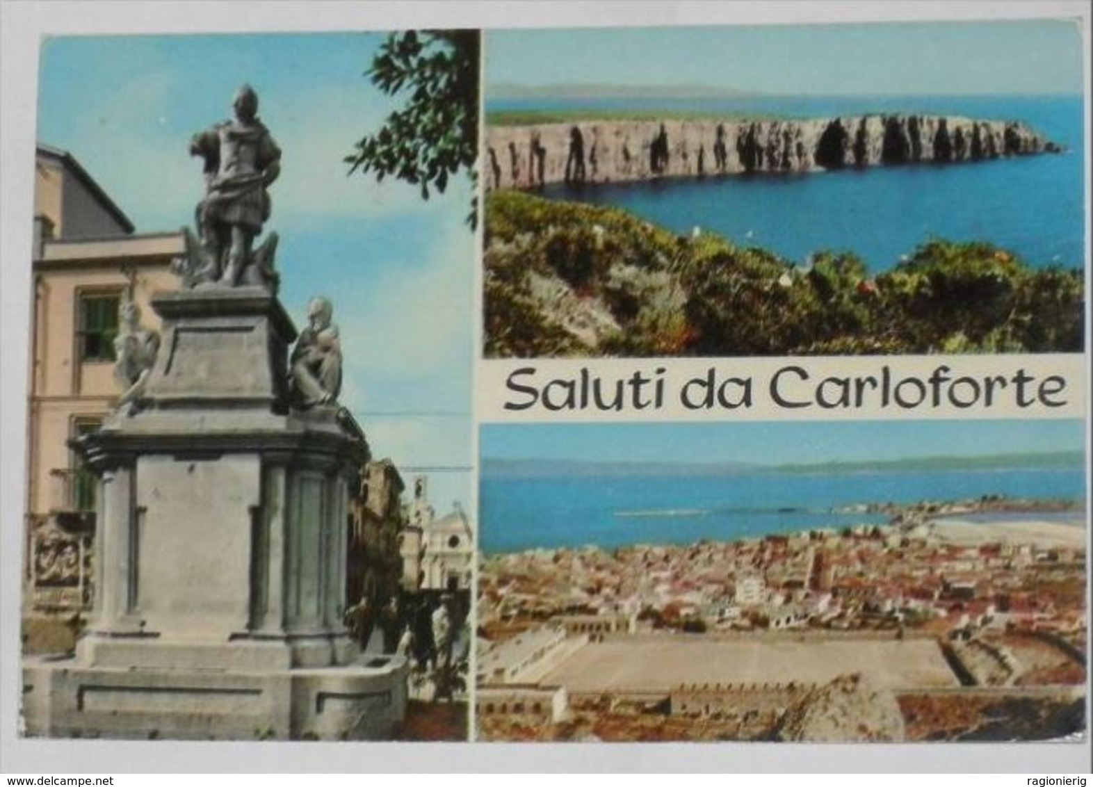 CARBONIA IGLESIAS - Saluti Da Carloforte - 3 Vedute - Carbonia